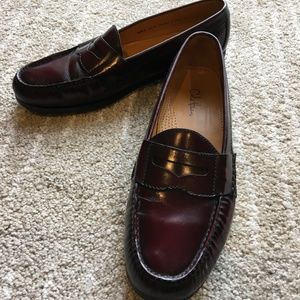 Cole Haan Pinch Penny Loafers Burgundy 10 Medium